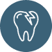 Cracked tooth logo